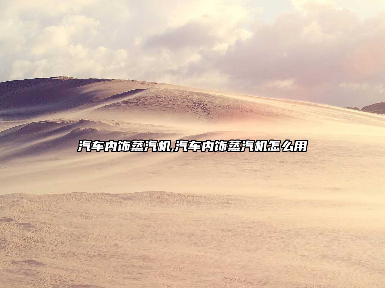 汽車(chē)內(nèi)飾蒸汽機(jī),汽車(chē)內(nèi)飾蒸汽機(jī)怎么用