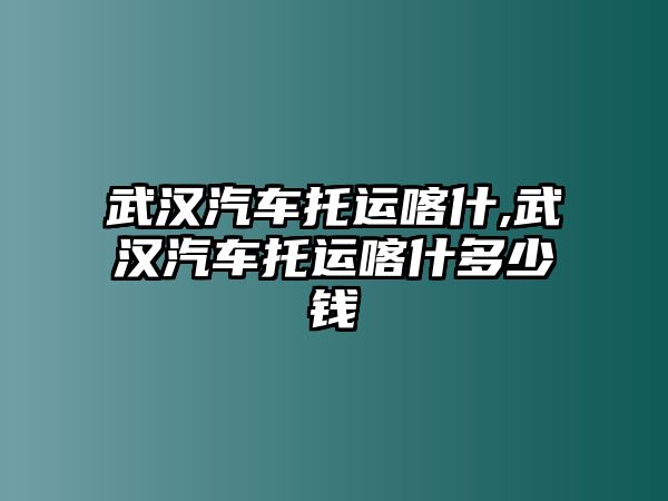 武漢汽車托運(yùn)喀什,武漢汽車托運(yùn)喀什多少錢