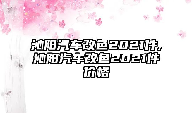 沁陽(yáng)汽車改色2021件,沁陽(yáng)汽車改色2021件價(jià)格