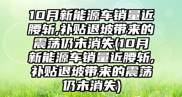 10月新能源車銷量近腰斬,補貼退坡帶來的震蕩仍未消失(10月新能源車銷量近腰斬,補貼退坡帶來的震蕩仍未消失)